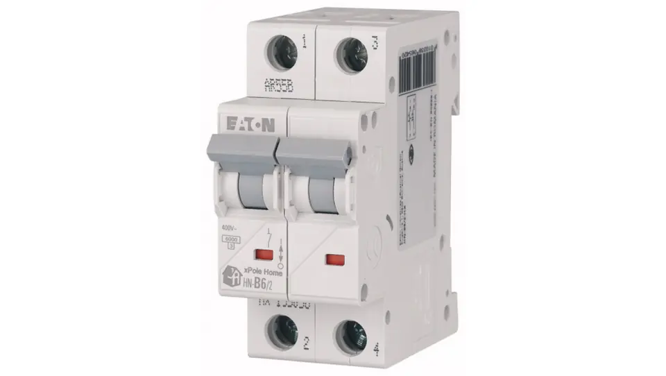 ⁨Circuit Breaker 2P C 25A 6kA AC xPole Home HN-C25/2 194873⁩ at Wasserman.eu