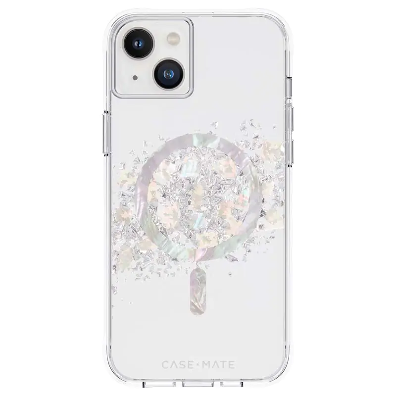 ⁨Case-Mate Karat MagSafe - iPhone 14 Plus Mother-of-pearl case (A Touch of Pearl)⁩ at Wasserman.eu