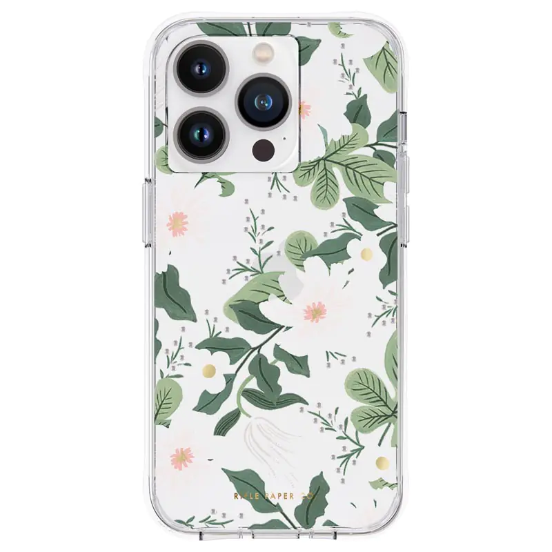 ⁨Rifle Paper Clear - iPhone 14 Pro Case (Willow)⁩ at Wasserman.eu