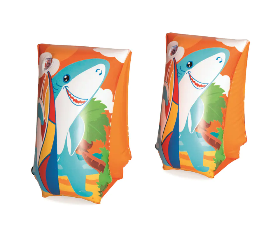 ⁨Bestway 32102 Sleeves for swimming lessons Sharks 30cm x 15cm⁩ at Wasserman.eu