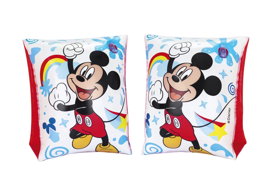 ⁨Bestway 91002 Disney Rękawki do nauki pływania Mickey i Przyjaciele 23cm x 15cm⁩ w sklepie Wasserman.eu