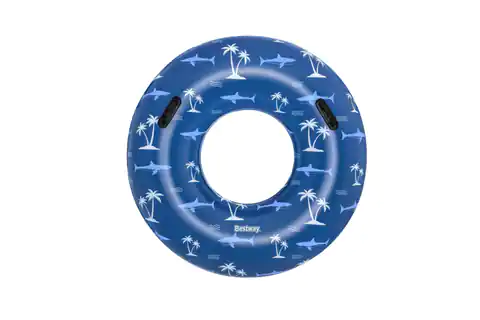 ⁨Bestway 36353 Swimming wheel with handles Blue 1.19m⁩ at Wasserman.eu