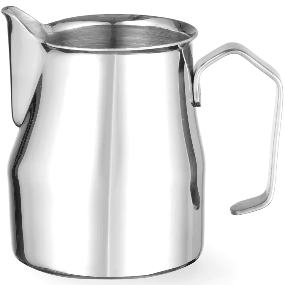 ⁨Milk frothing pot for coffee latte cappuccino 0.35 l - Hendi 451038⁩ at Wasserman.eu