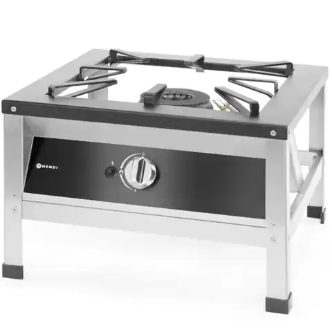 ⁨Gas Heating Stool for Natural Gas and XL Cylinder 10.8 kW Kitchen Line - Hendi 147276⁩ at Wasserman.eu