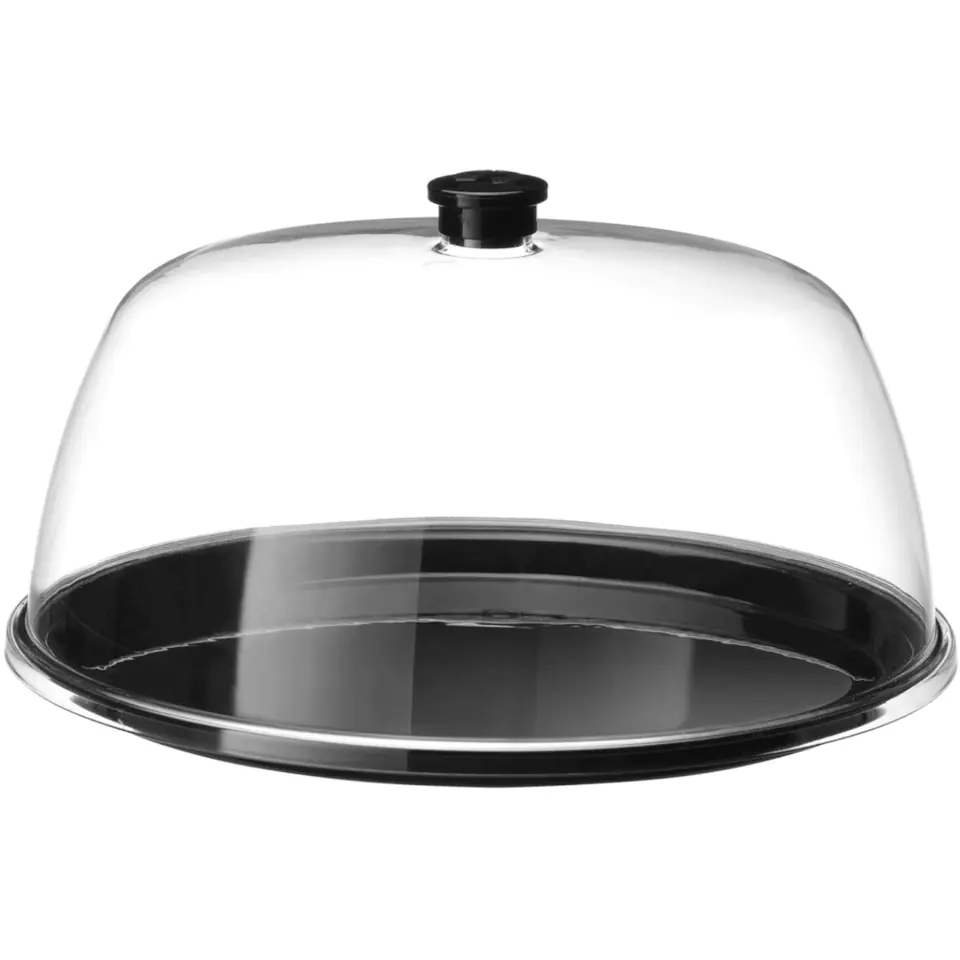 ⁨Round buffet display tray with lid 300 mm - Hendi 203569⁩ at Wasserman.eu