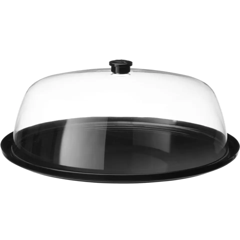 ⁨Round buffet display tray with lid 350 mm - Hendi 203576⁩ at Wasserman.eu