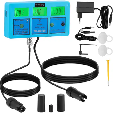 ⁨Tester miernik jakości wody 5w1 temperatura pH EC TDS CF⁩ w sklepie Wasserman.eu