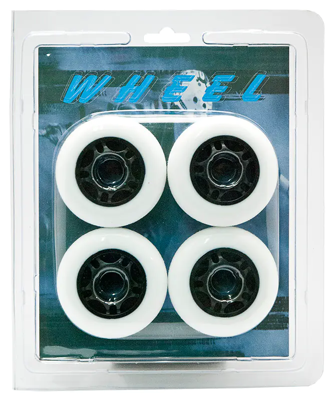 ⁨SET OF WHEELS FOR ROLLERS 72mm - 4 pcs.⁩ at Wasserman.eu