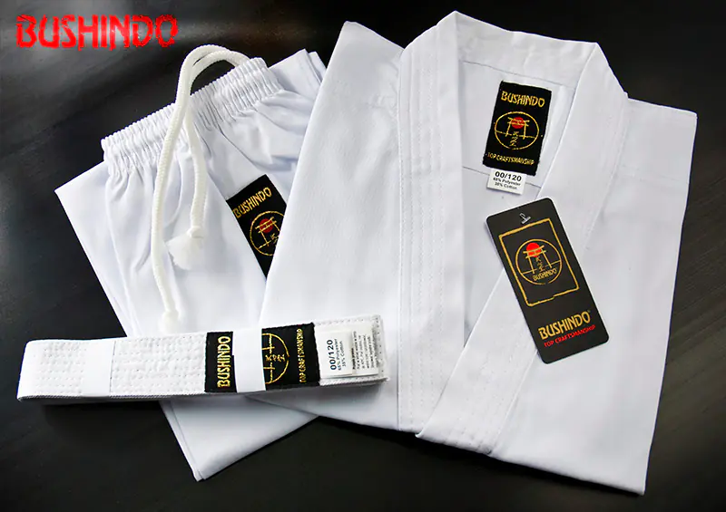 STRÓJ DO KARATE BUSHINDO r.000/ 110cm w sklepie Wasserman.eu