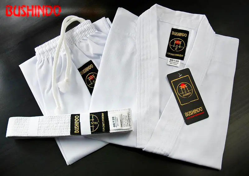 STRÓJ DO KARATE BUSHINDO r.1/140cm w sklepie Wasserman.eu
