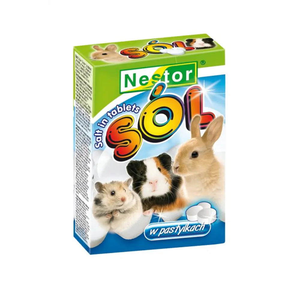 ⁨NESTOR SALT LOZENGES FOR RODENTS 170g⁩ at Wasserman.eu