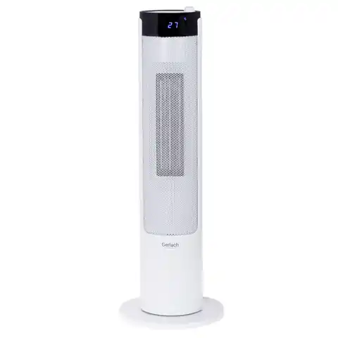 ⁨LCD column heater with humidifier 75cm/29" GL 7733⁩ at Wasserman.eu