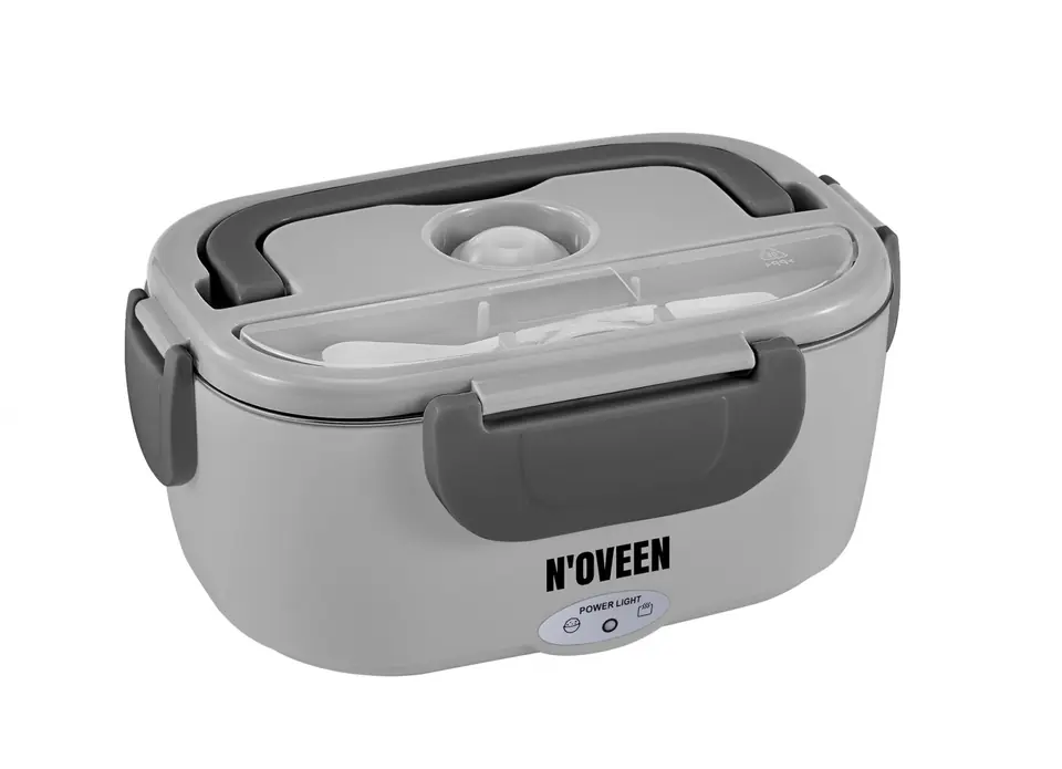 ⁨Electric Lunch Box N'oveen LB2410 Grey⁩ at Wasserman.eu