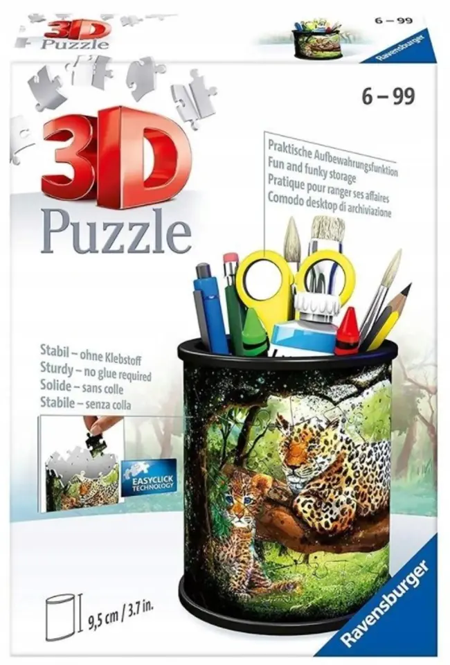 ⁨Puzzle 54 elementy 3D Przybornik dzika przyroda⁩ w sklepie Wasserman.eu