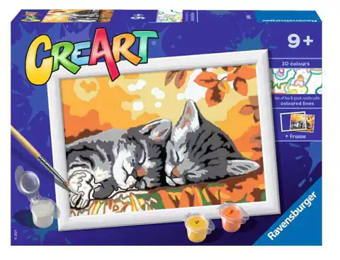 ⁨Coloring book CreArt for children Autumn cats⁩ at Wasserman.eu