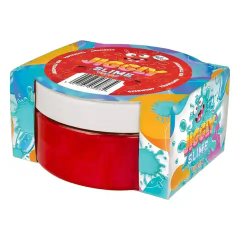 ⁨Slime Jiggly - czerwony Truskawka 200g⁩ w sklepie Wasserman.eu