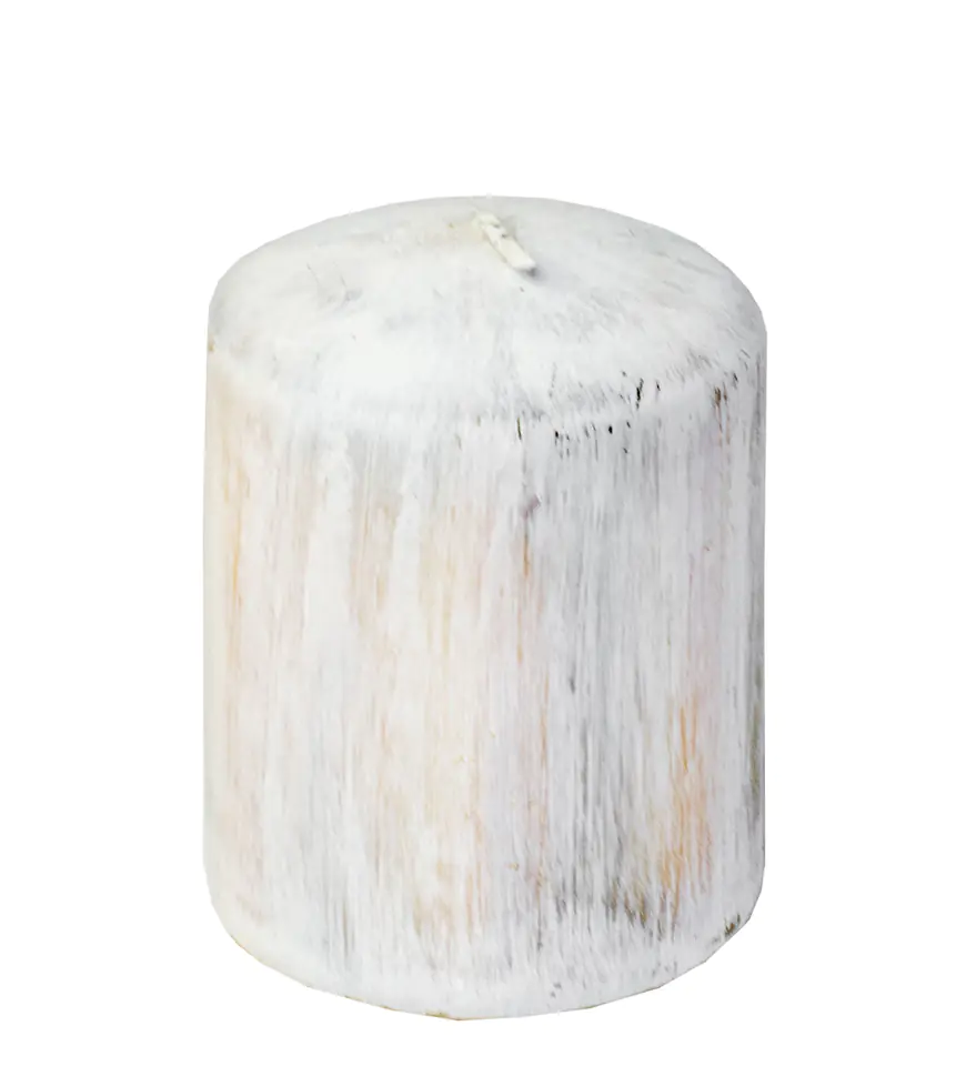 Świeca White Wood słupek 80/H90 w sklepie Wasserman.eu