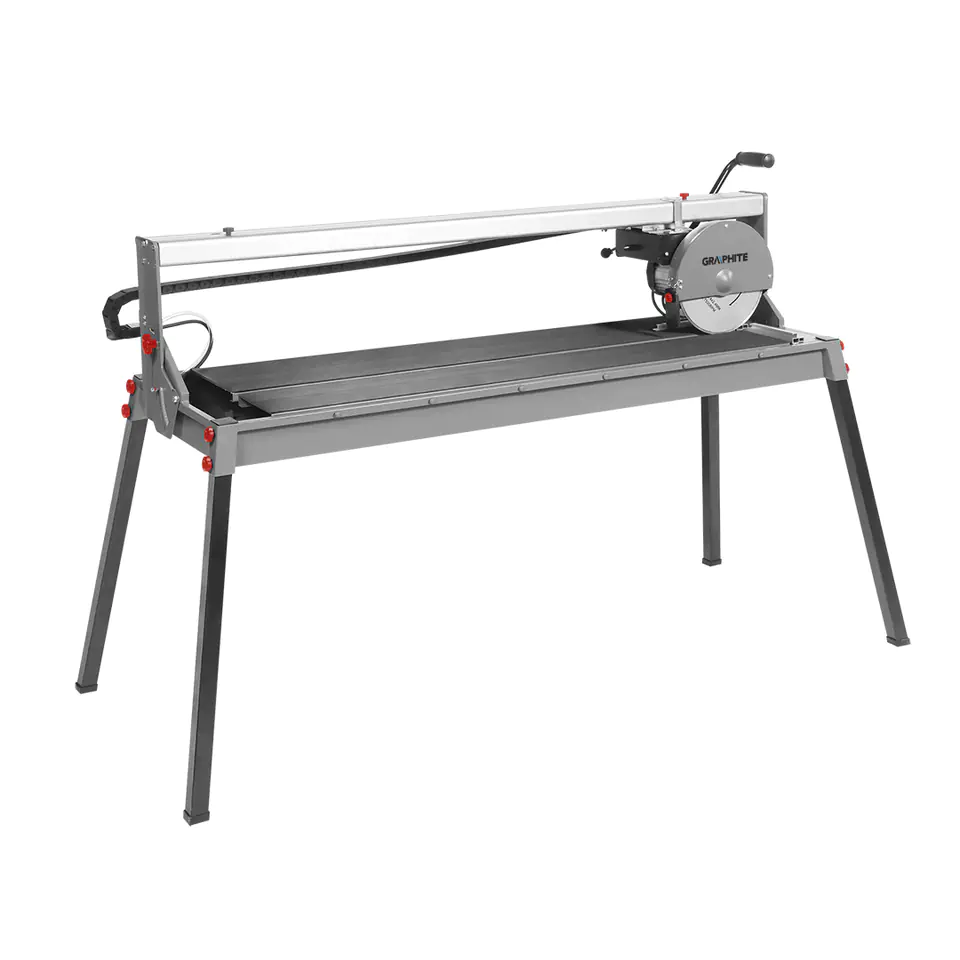 ⁨Tile cutter 1500W, 250x25, table size 1230x460, cutting range 1200 mm⁩ at Wasserman.eu