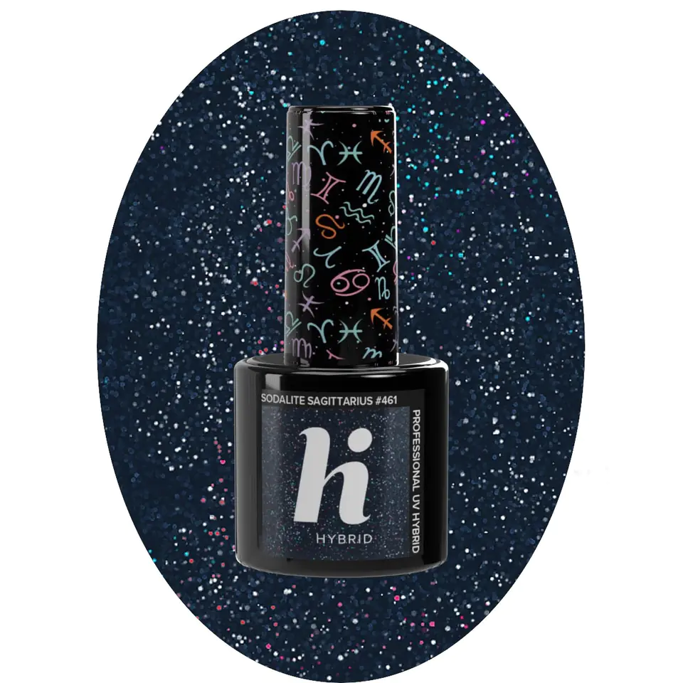 ⁨HI HYBRID Lakier hybrydowy Zodiac #461 Sodalite Sagittarius 5ml⁩ w sklepie Wasserman.eu