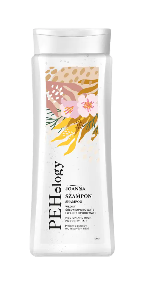 ⁨Joanna PEHology Szampon do włosów średnioporowatych i wysokoporowatych 300ml⁩ w sklepie Wasserman.eu