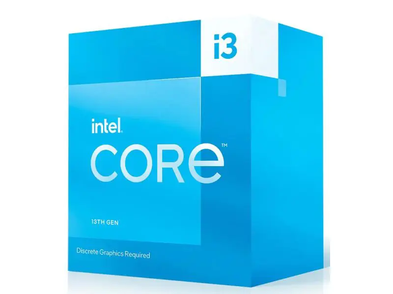 Processor INTEL Core i3-13100 BX8071513100 BOX at Wasserman.eu