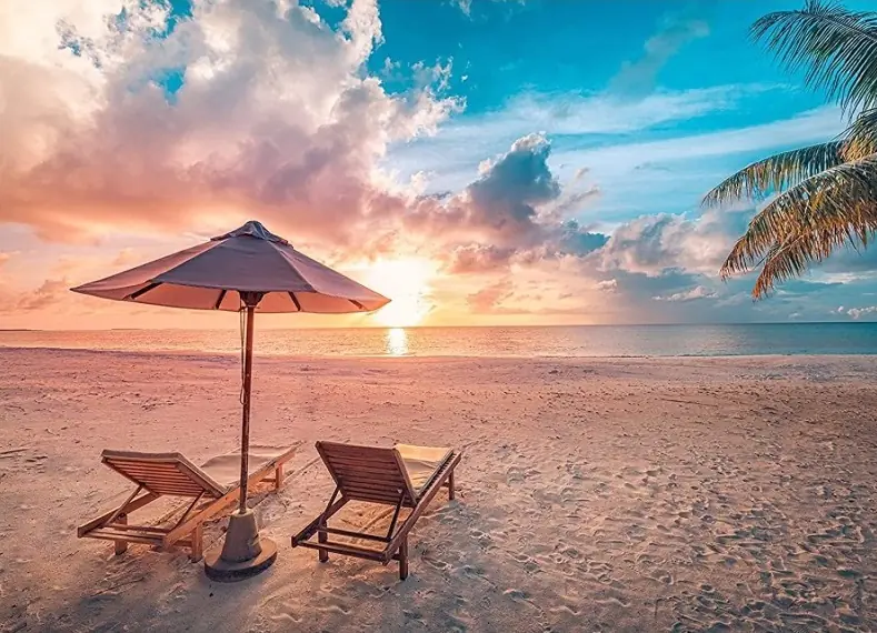 ⁨Diamentowa mozaika Haft Diamentowy Plaża⁩ w sklepie Wasserman.eu