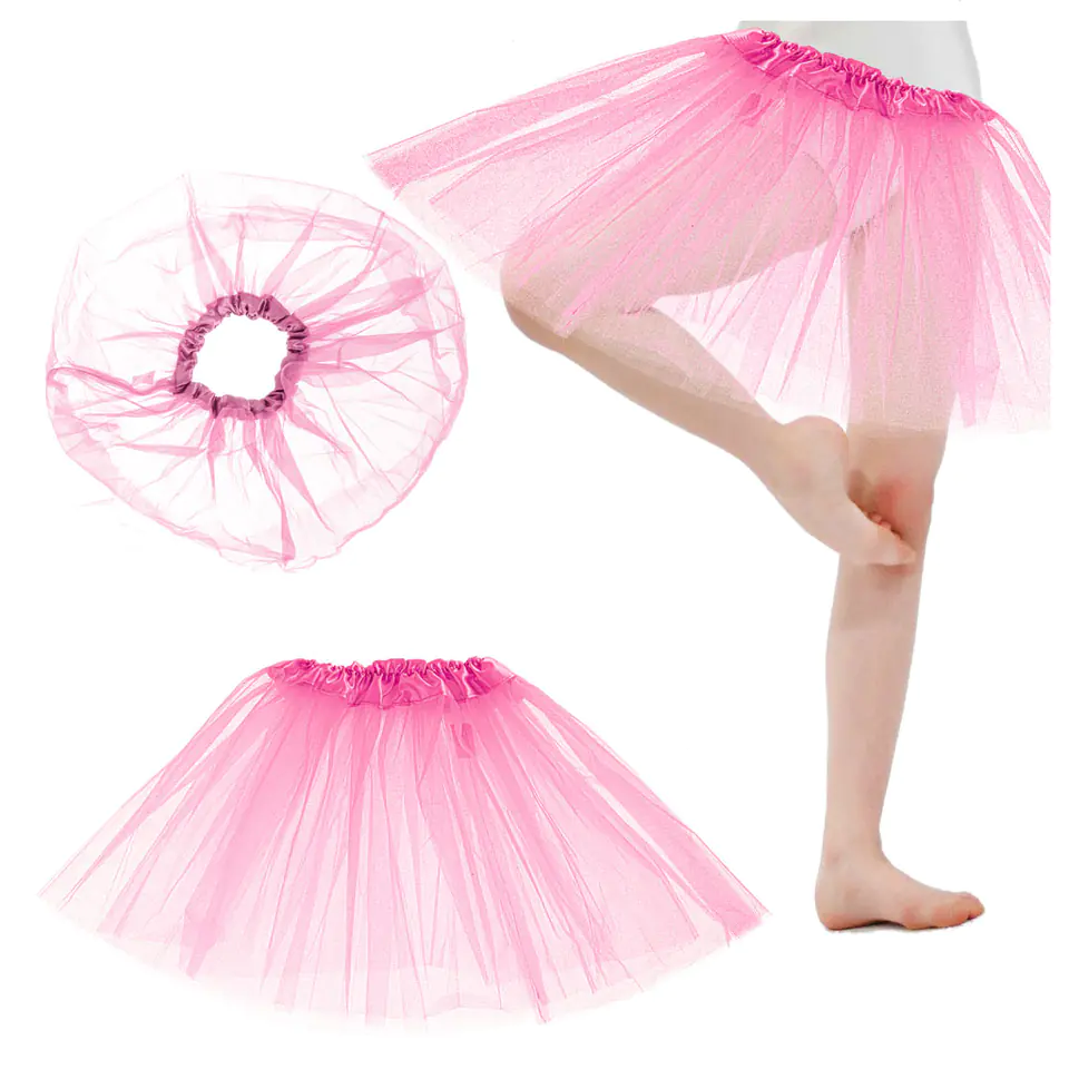 ⁨Tutu tulle skirt costume pink⁩ at Wasserman.eu