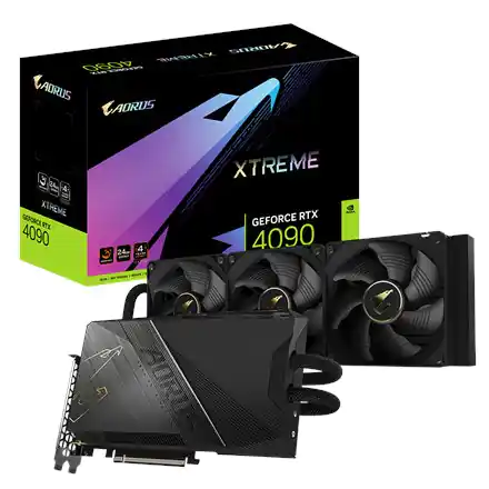 ⁨Gigabyte | AORUS GeForce RTX 4090 XTREME WATERFORCE 24G | NVIDIA GeForce RTX 4090 | 24 GB⁩ w sklepie Wasserman.eu