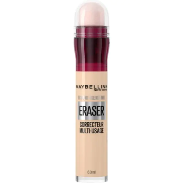 ⁨Maybelline Instant Ani-Age Eraser Concealer korektor do twarzy z gąbeczką 00 Ivory 6.8ml⁩ w sklepie Wasserman.eu