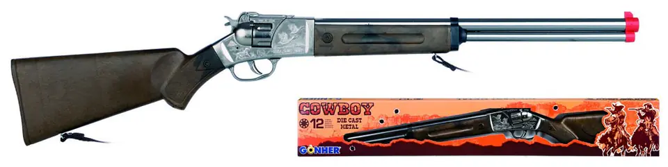 ⁨Metal cowboy shotgun 12 rounds Gonher⁩ at Wasserman.eu