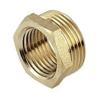 ⁨BRASS CONNECTOR REDUCTION THREAD Z/W 1/2*1/4⁩ at Wasserman.eu