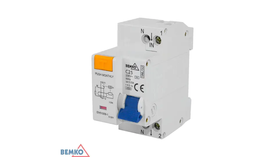 ⁨Residual current circuit breaker 2P B 16A 30mA A06-SNL-32-B16⁩ at Wasserman.eu