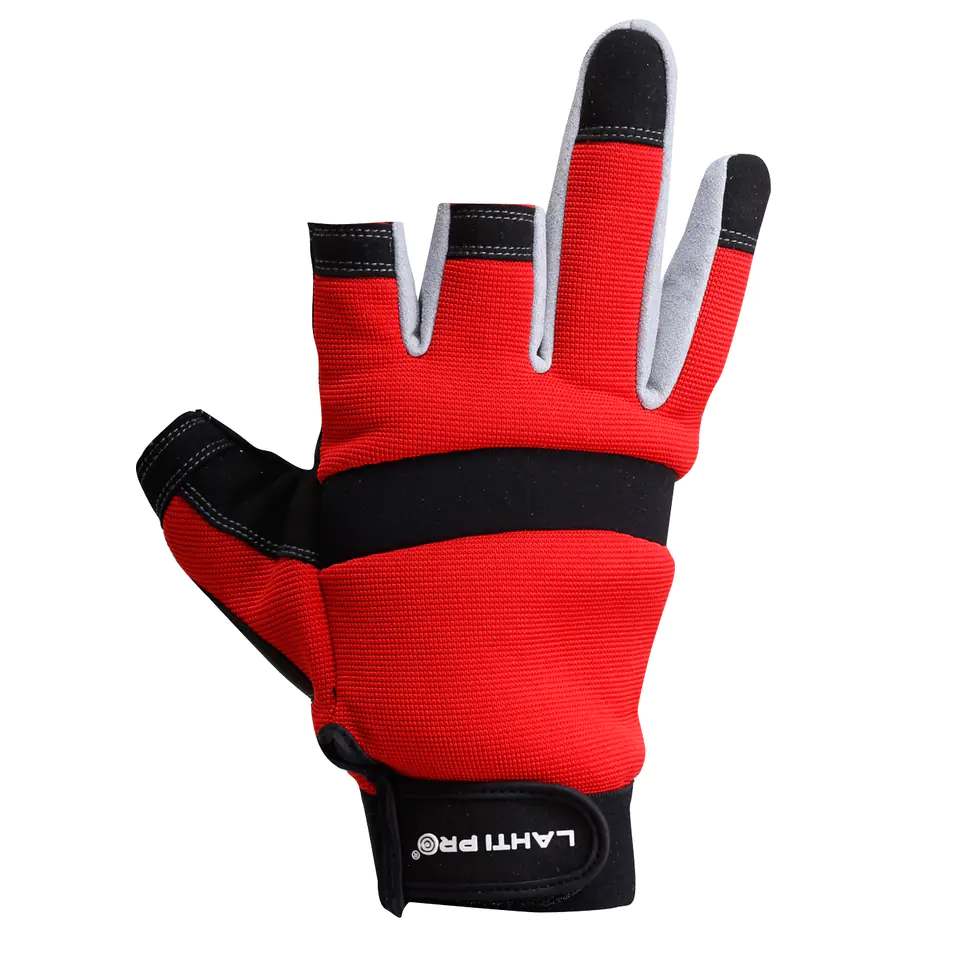 ⁨GLOVES MECH. WITHOUT 3 FINGERS L281208P, CARD, "8", CE,LAHTI⁩ at Wasserman.eu