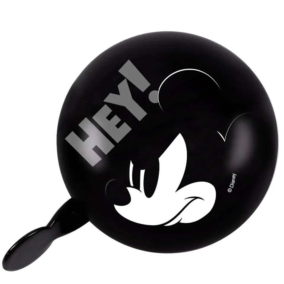 ⁨DZWONEK DO ROWERU RETRO MICKEY - BLACK HEY⁩ w sklepie Wasserman.eu