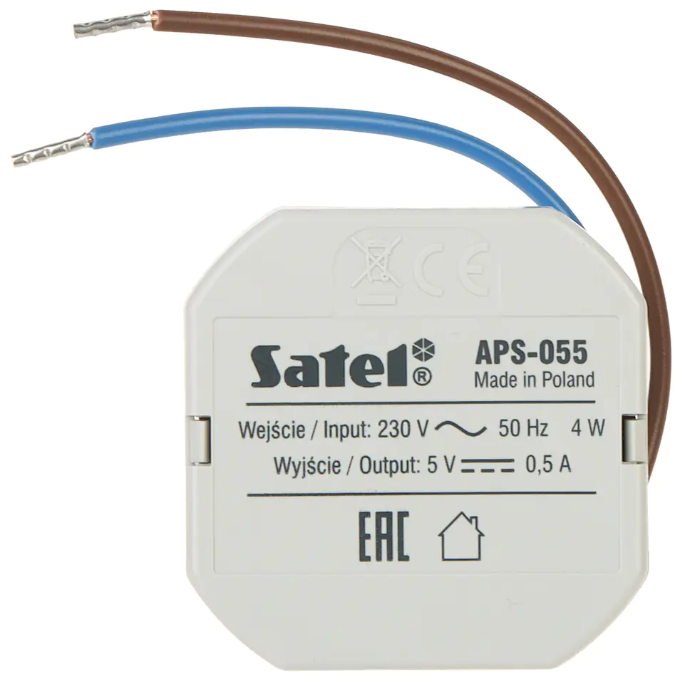 ⁨ZASILACZ IMPULSOWY APS-055 SATEL⁩ w sklepie Wasserman.eu