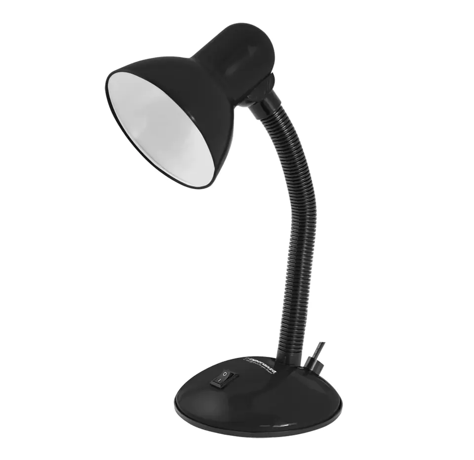 ⁨ELD107K Esperanza desk lamp e27 arcturus black⁩ at Wasserman.eu