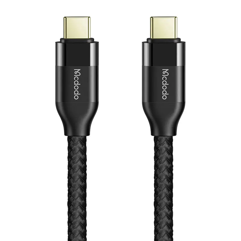 ⁨Kabel USB-C do USB-C 3.1 Gen 2 Mcdodo CA-7131, 4K 30Hz, 2m (czarny)⁩ w sklepie Wasserman.eu