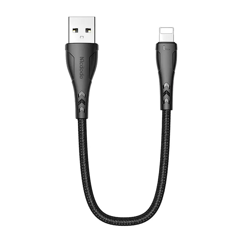 ⁨Kabel USB do Lightning, Mcdodo CA-7440, 0,2m (czarny)⁩ w sklepie Wasserman.eu
