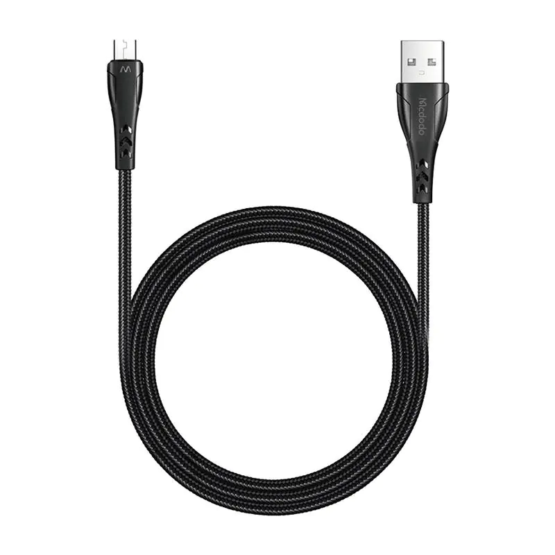 ⁨Kabel USB do Micro USB, Mcdodo CA-7451, 1.2m (czarny)⁩ w sklepie Wasserman.eu