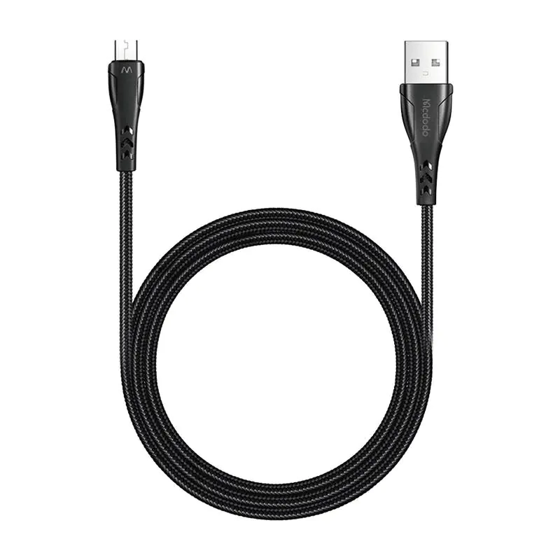 ⁨USB to Micro USB cable, Mcdodo CA-7451, 1.2m (black)⁩ at Wasserman.eu