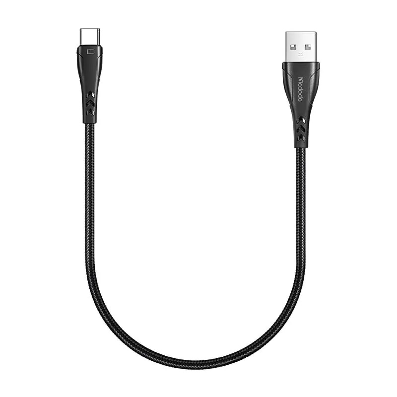 ⁨Kabel USB do USB-C, Mcdodo CA-7460, 0.2m (czarny)⁩ w sklepie Wasserman.eu