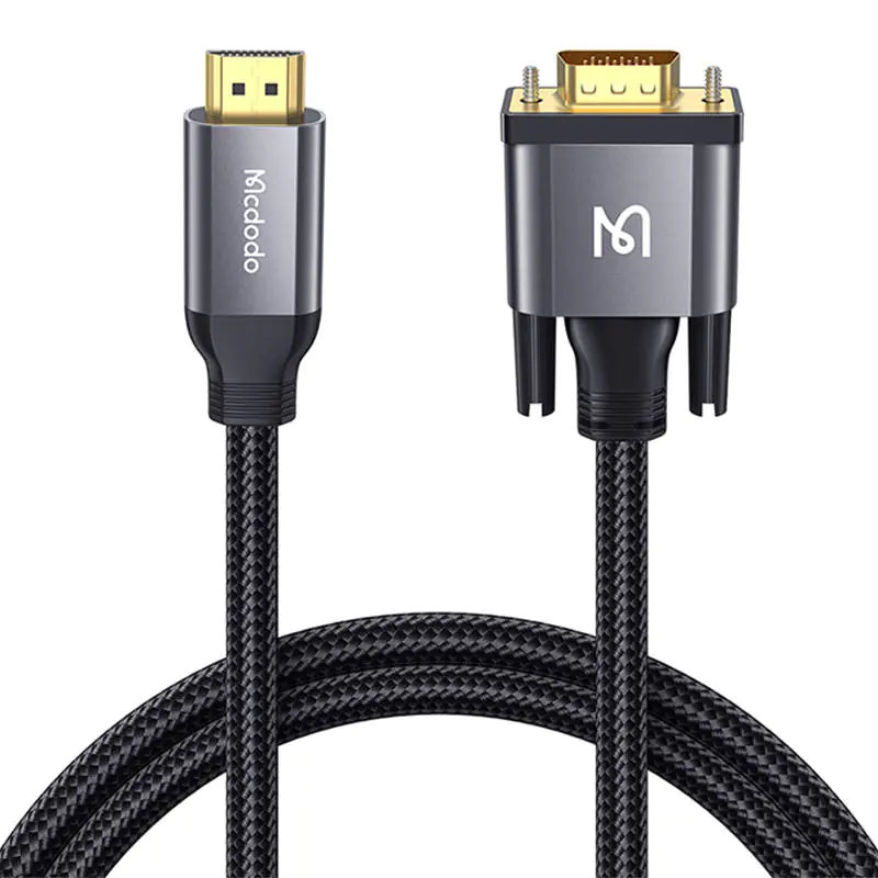 ⁨Adapter HDMI do VGA Mcdodo CA-7770, 2m (czarny)⁩ w sklepie Wasserman.eu