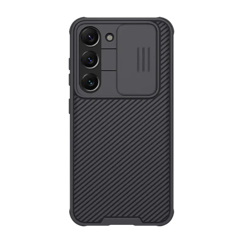⁨CamShield Pro Case for Samsung S23 Nillkin (Black)⁩ at Wasserman.eu