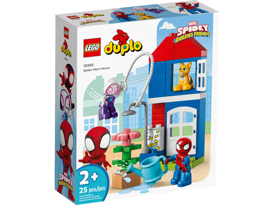 ⁨LEGO DUPLO Super Heroes Spider-Man - zabawa w dom 10995⁩ w sklepie Wasserman.eu