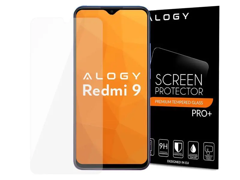 ⁨Szkło hartowane Alogy na ekran do Xiaomi Redmi 9⁩ w sklepie Wasserman.eu