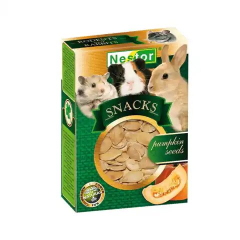 ⁨NESTOR Snacks für Nagetiere und Kaninchen - Kürbiskerne 40g [OSPD]⁩ im Wasserman.eu