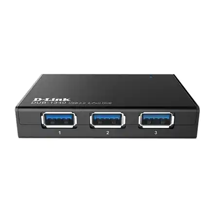 ⁨D-Link | 4-Port SuperSpeed USB 3.0 Charger Hub | DUB-1340/E | USB Hub⁩ w sklepie Wasserman.eu