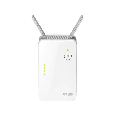 D-Link AC1300 Wi-Fi Range Extender DAP-1620 802.11ac, 400+867 Mbit/s, 10/100/1000 Mbit/s, porty Ethernet LAN (RJ-45) 1, MU-MiMO w sklepie Wasserman.eu