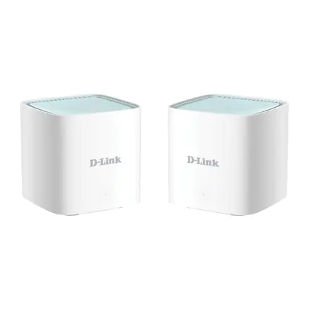 D-Link EAGLE PRO AI AX1500 Mesh System M15-2 (2-pack) 802.11ax, 1200+300 Mbit/s, 10/100/1000 Mbit/s, porty Ethernet LAN (RJ-45) w sklepie Wasserman.eu