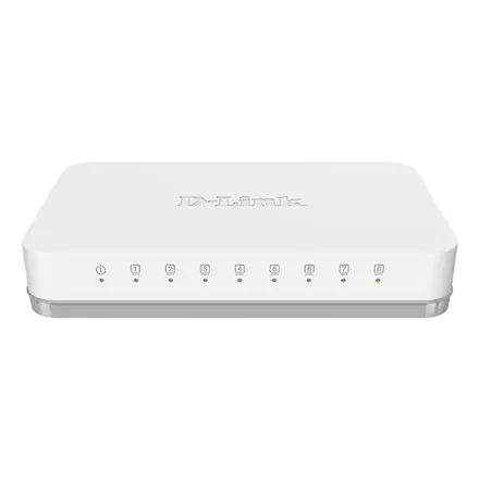 ⁨D-Link | Przełącznik | GO-SW-8G/E | Bezarządzany | Stacjonarny | Ilość portów 10/100 Mbps (RJ-45) | Ilość portów 1 Gbps (RJ-45)⁩ w sklepie Wasserman.eu